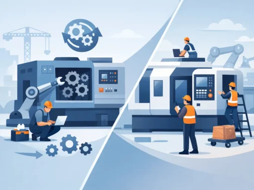 Retrofit de máquina ou substituição: como decidir