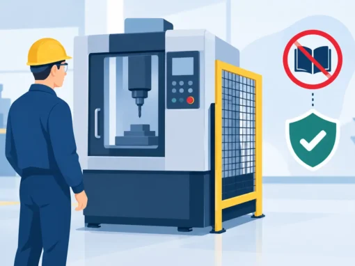 Máquina sem manual pode operar com segurança?