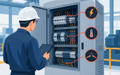 Principais falhas em painéis elétricos industriais