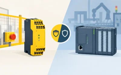 Relé de segurança ou PLC Safety: qual usar?